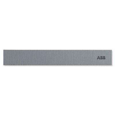 ABB-Welcome IP Outdoor Station End Strip, Stainless Steel, Size 1